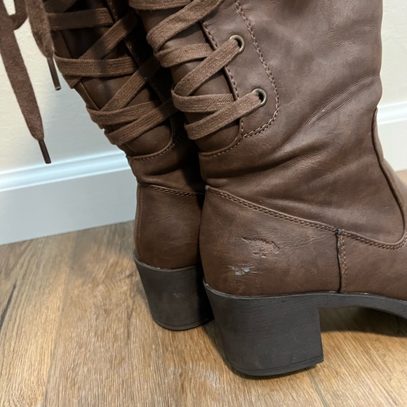 Rocket Dog Lace Back Boots - Picture 7 of 8